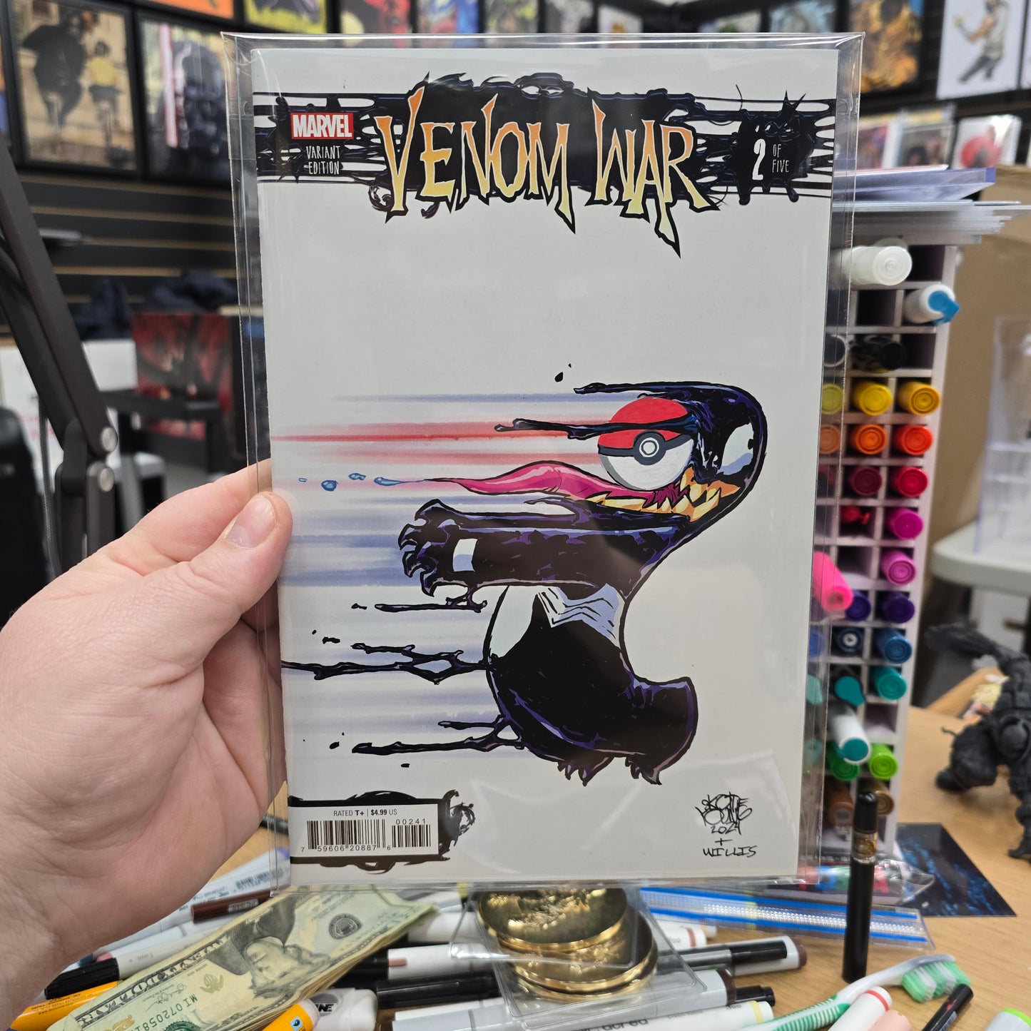 Venom War 2 w Pokéball Remarque