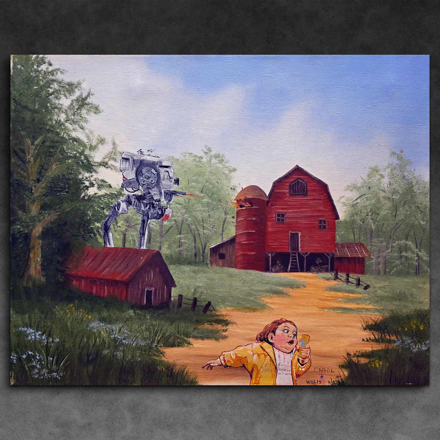 Thrift Store Jam Painting by Carol + NATWA + Kyle Willis