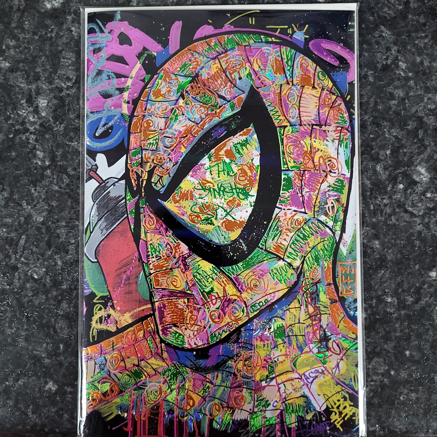 Dork Graffiti - Creekside Spider Edition Embossed Spot Foil LTD 100