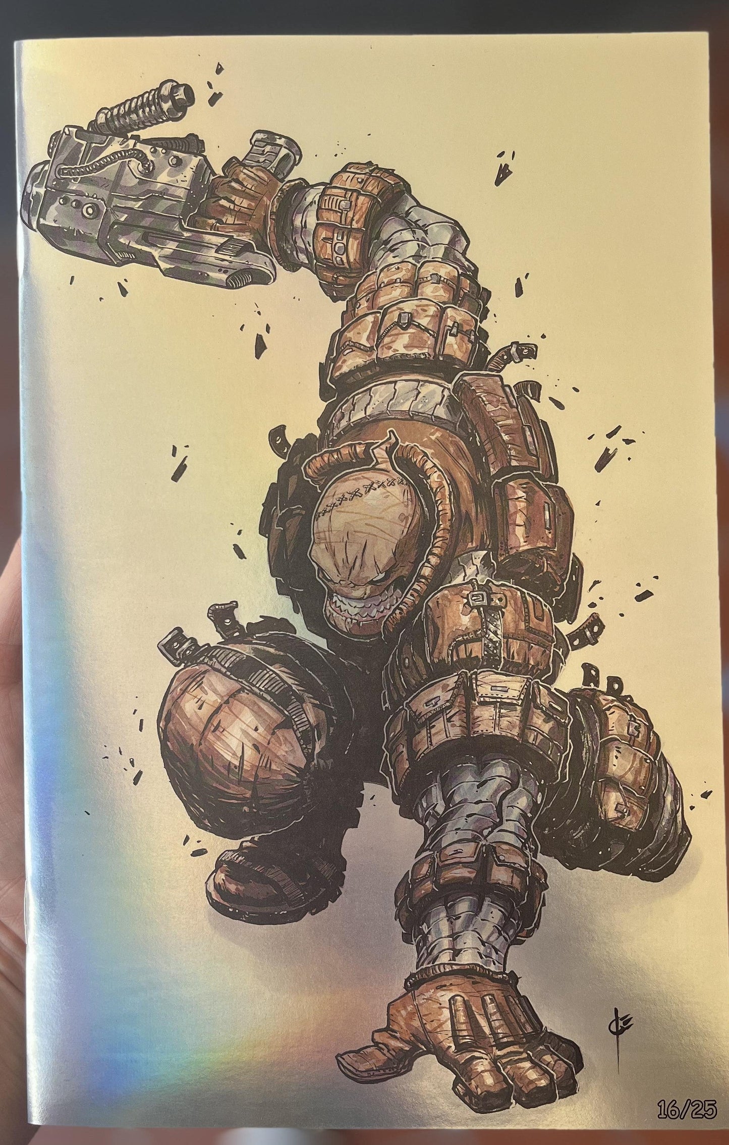 Adventures of Wyatt and Pouches, Cover B Virgin Foil