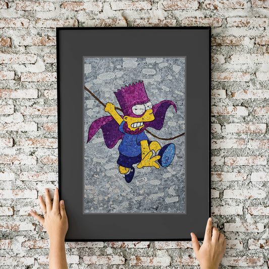Bartman Mosaic 11x17 Fine Art Print