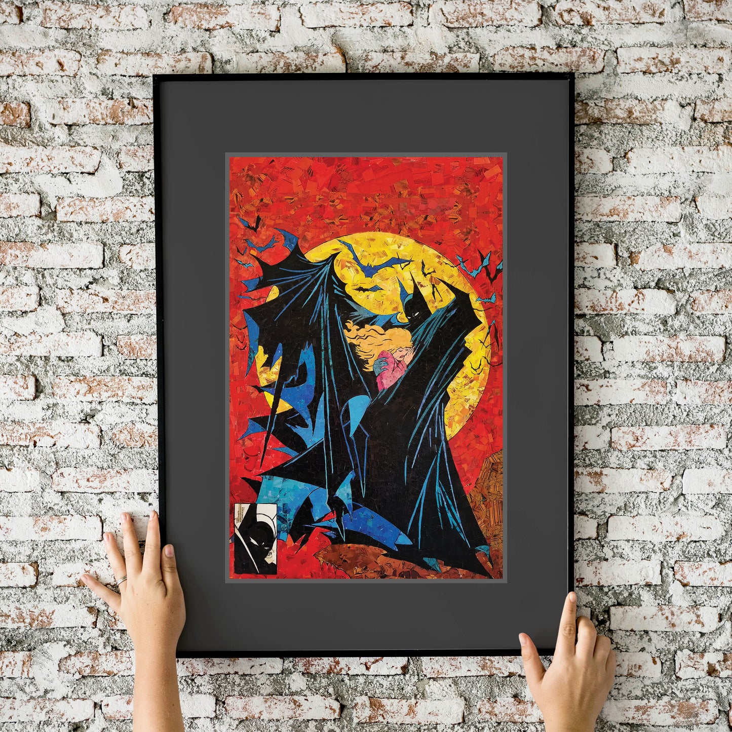 Batman 423 Mosaic 11x17 Art Print