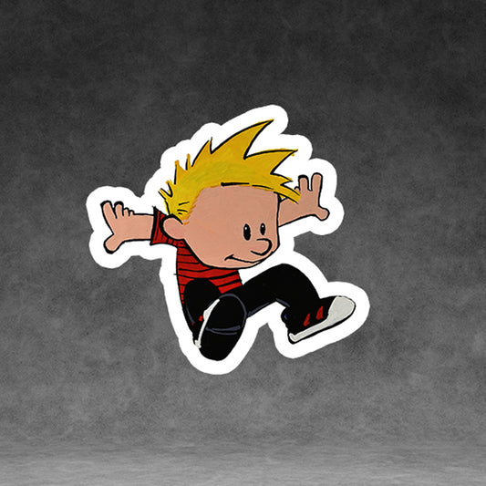 Calvin 3" Vinyl Sticker
