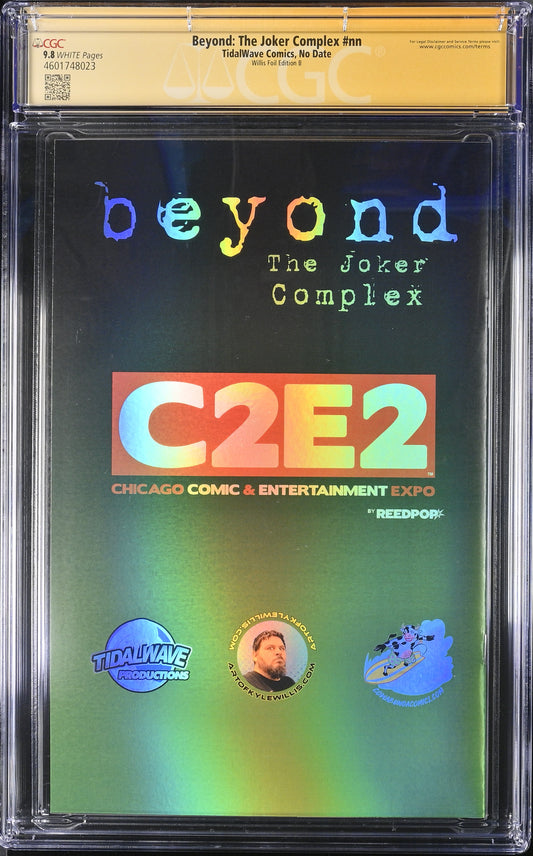 Beyond: The Joker Complex Kyle Willis AP 1/1 Foil Cover CGC 9.8