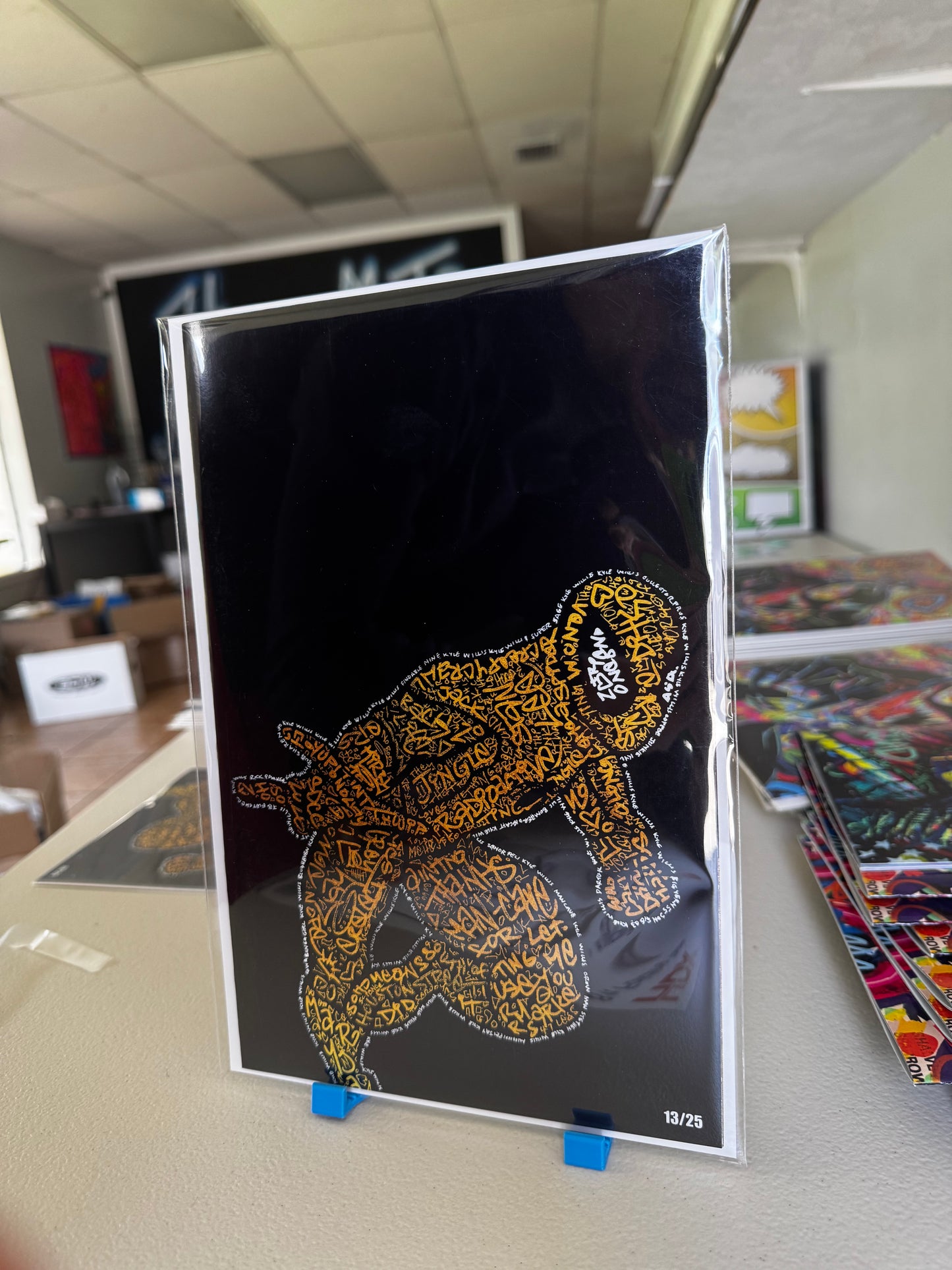 Spider-Man Gold Card Stock Random Acts of Dopeness LTD 25