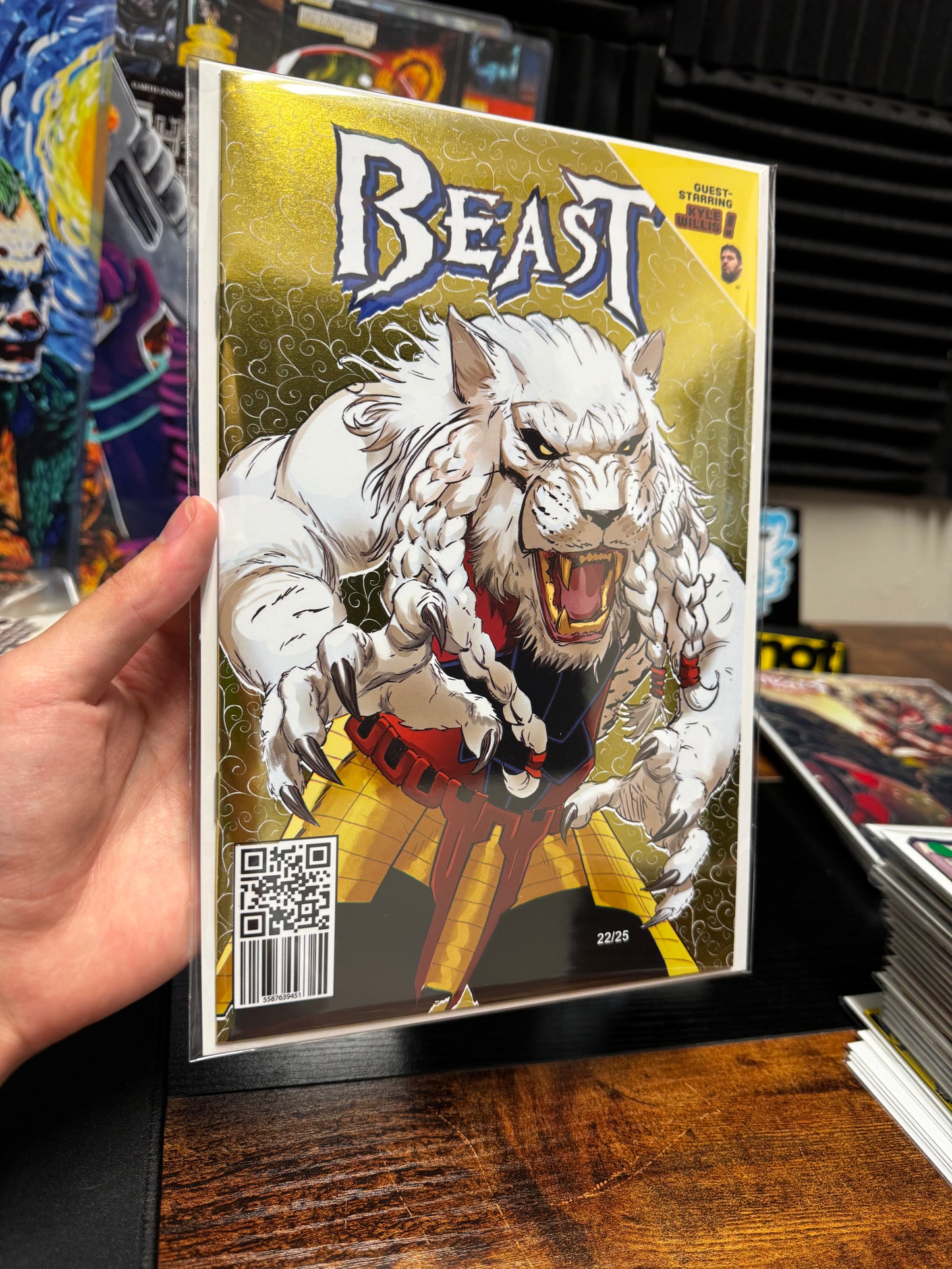 Before and After #1 Battle Protector Edition "Beast" Kyle Willis Ultracon LTD