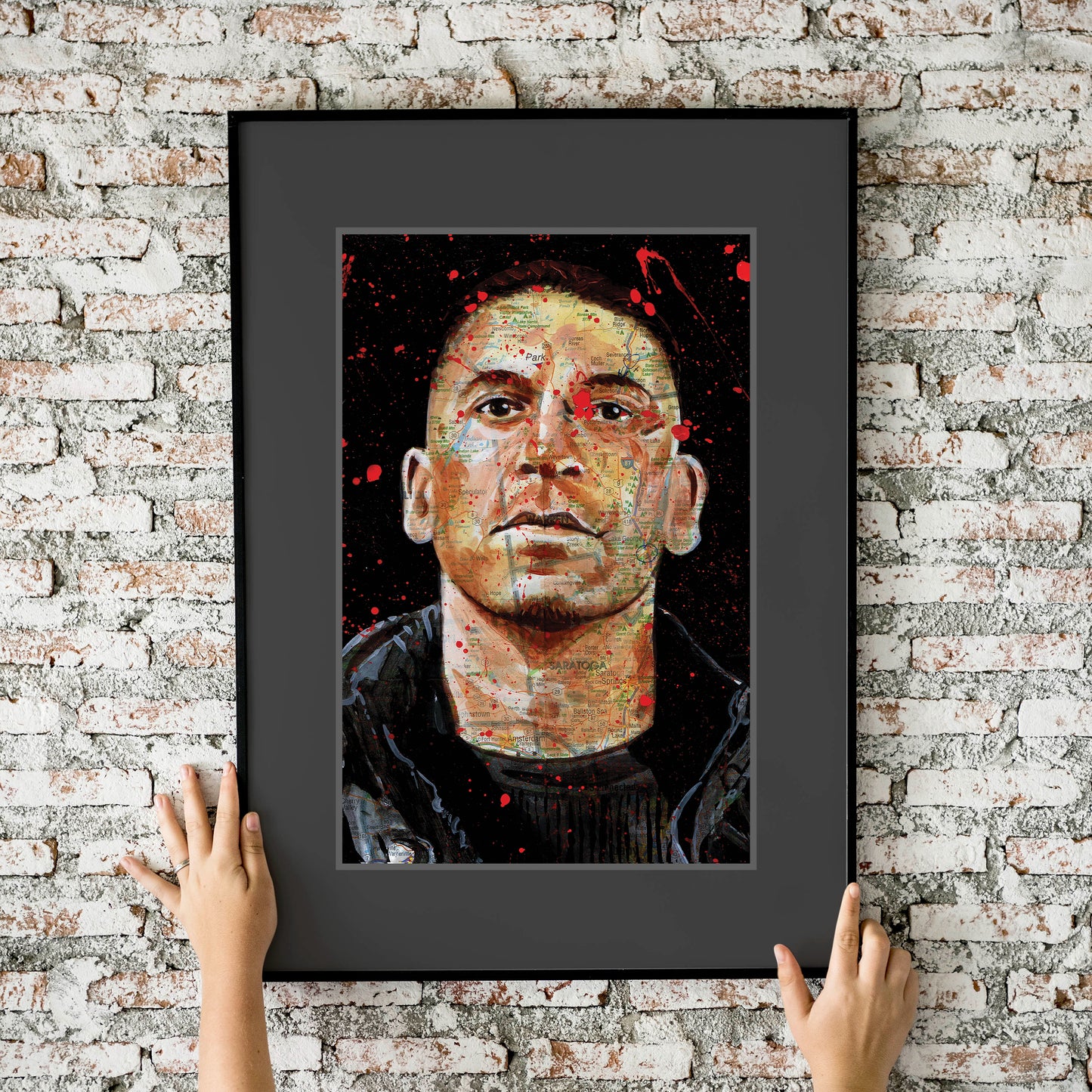 Punisher Atlas Series Painting 11x17 Art Print