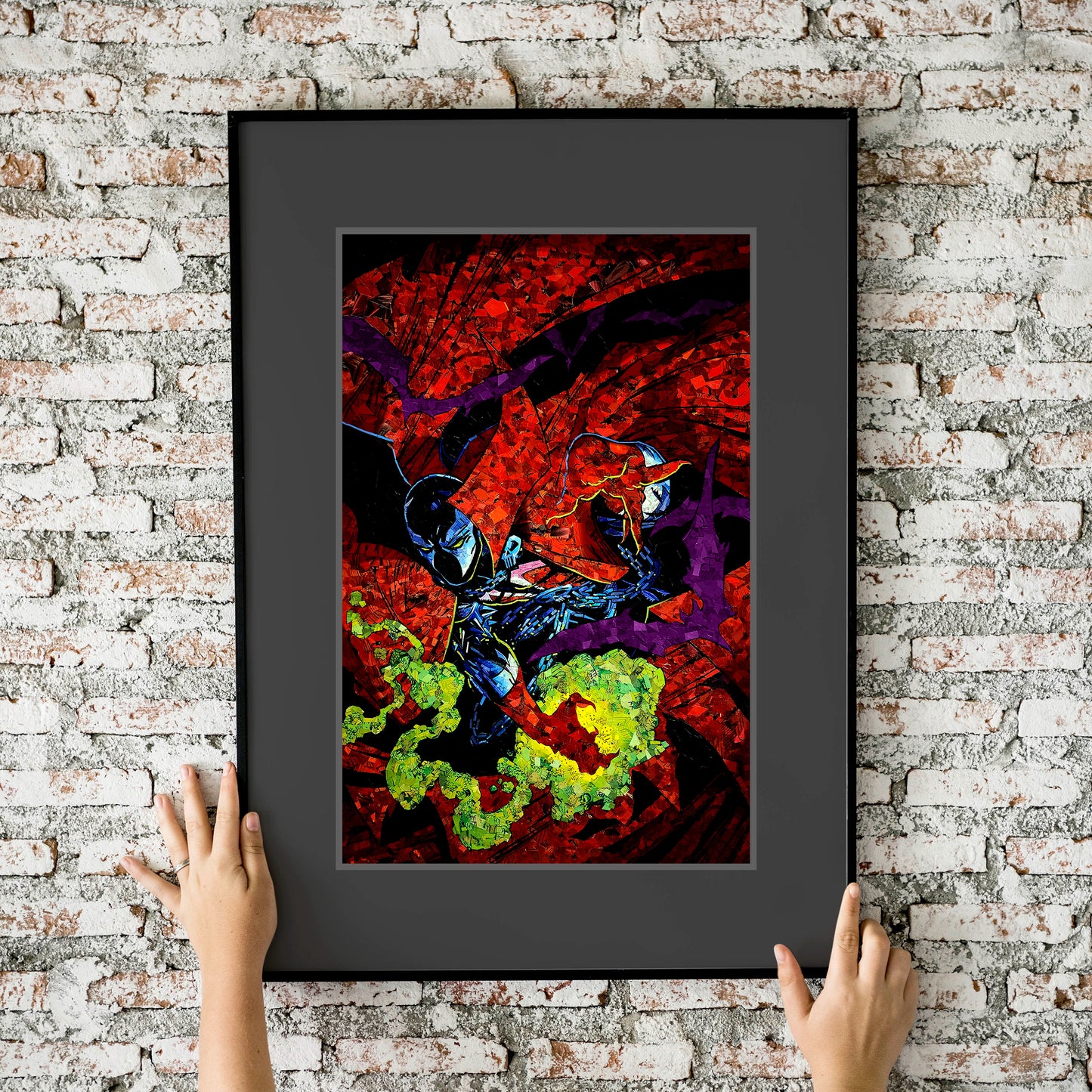Spawn Mosaic A 11x17 Art Print