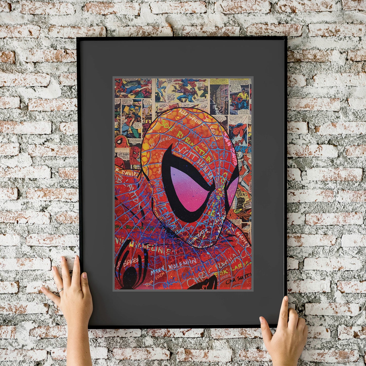 Spider-Man Collage B 11x17 Art Print