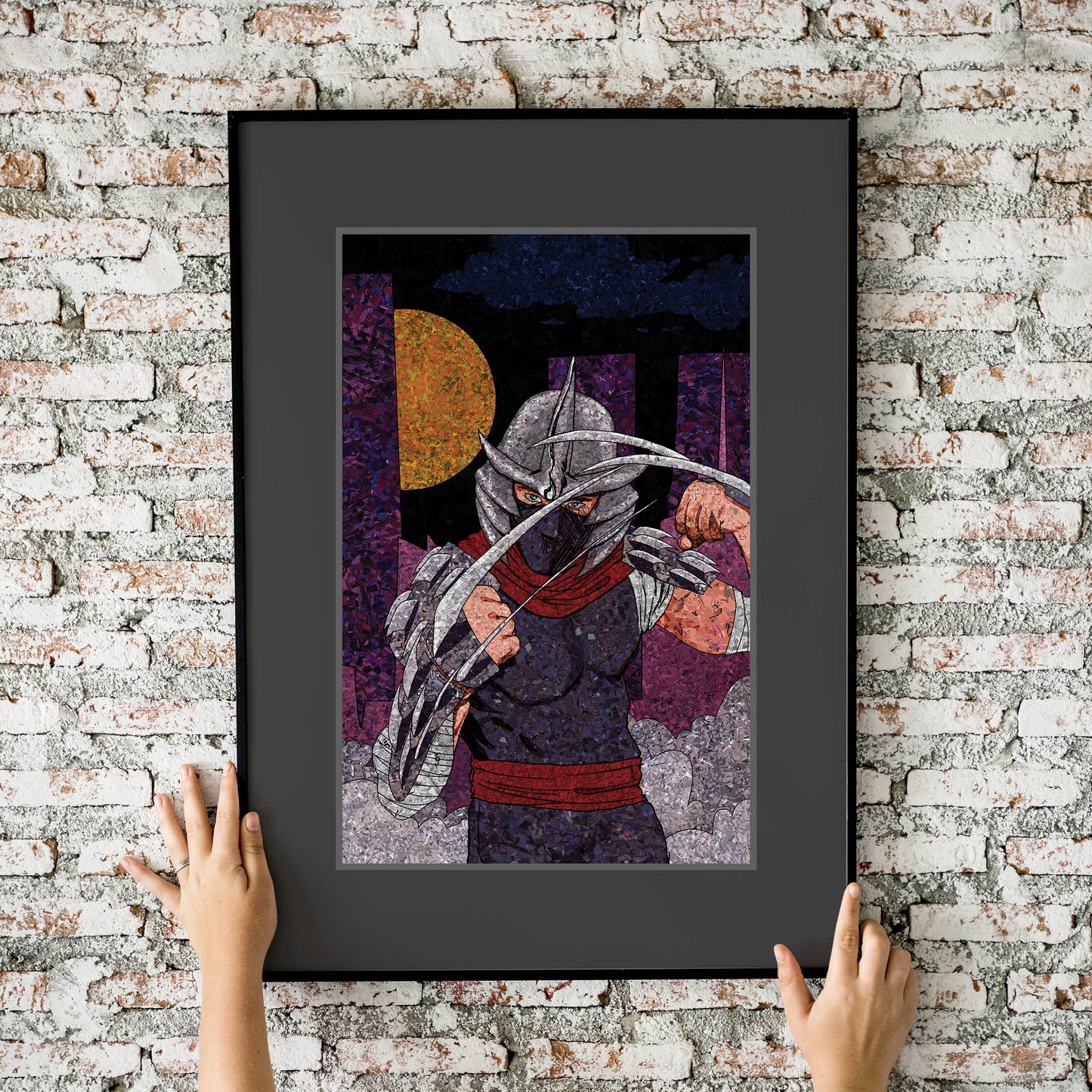 Teenage Mutant Ninja Turtles #3 Mosaic feat. Shredder 11x17 Art Print