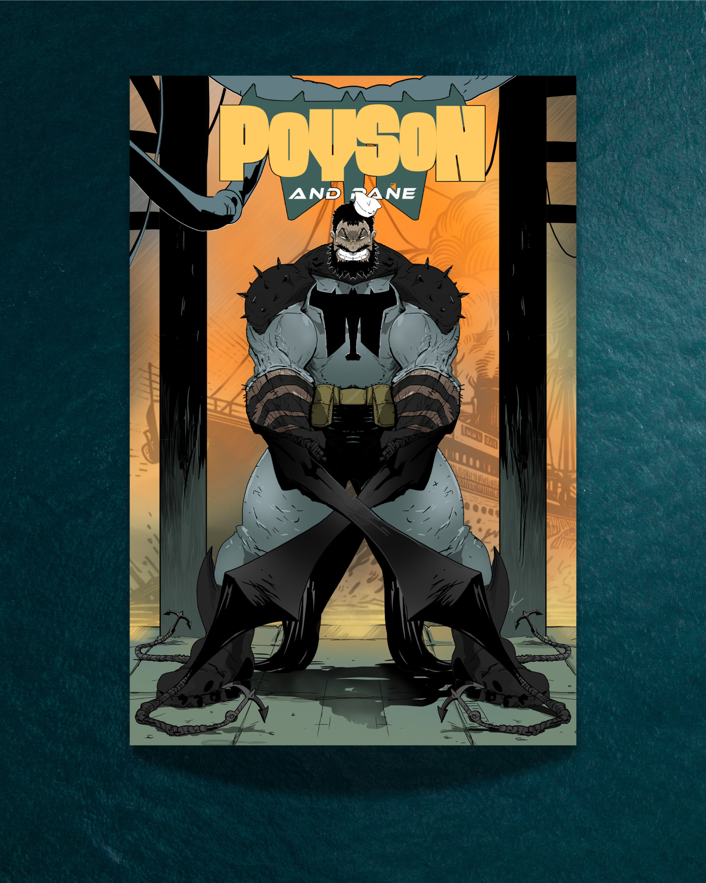Poyson and Pane #1 - MJHiblen Cover B