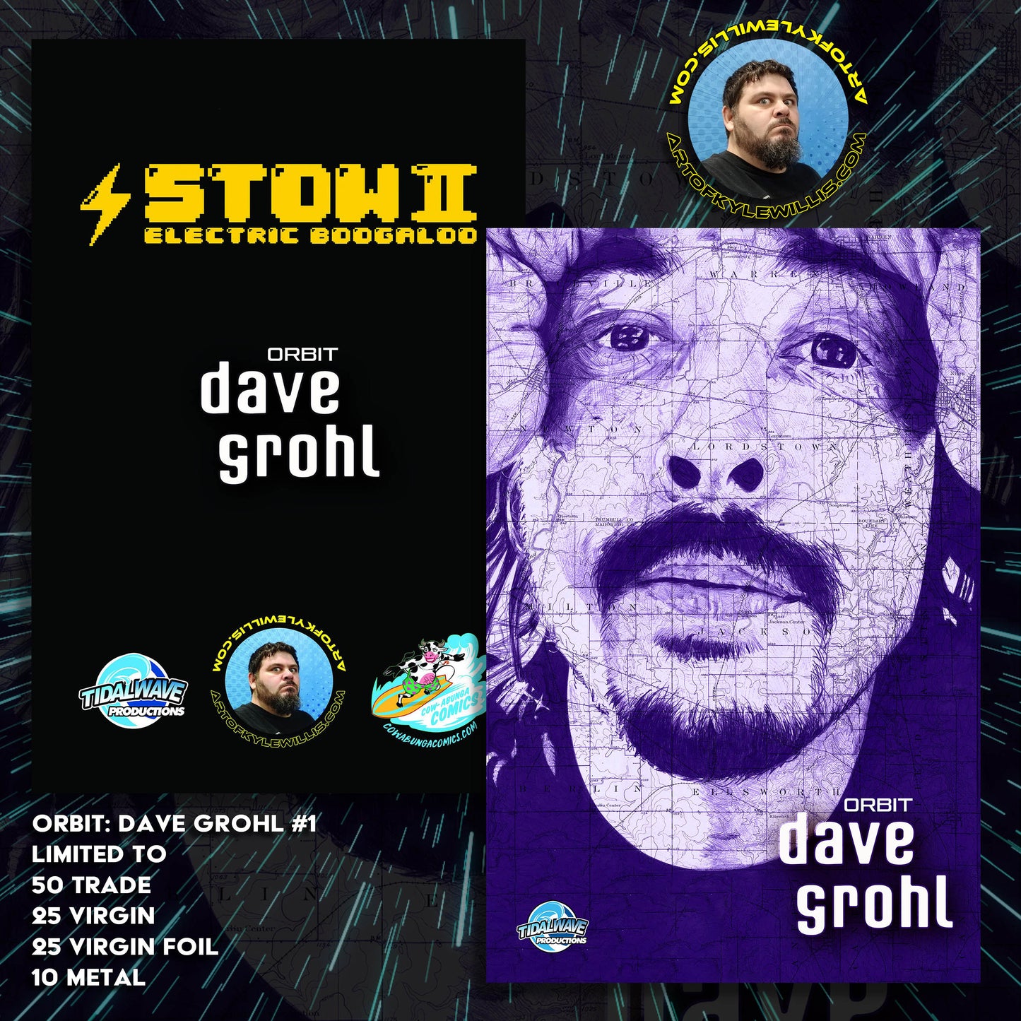 Orbit: Dave Grohl  - Kyle Willis STOW EXCLUSIVE