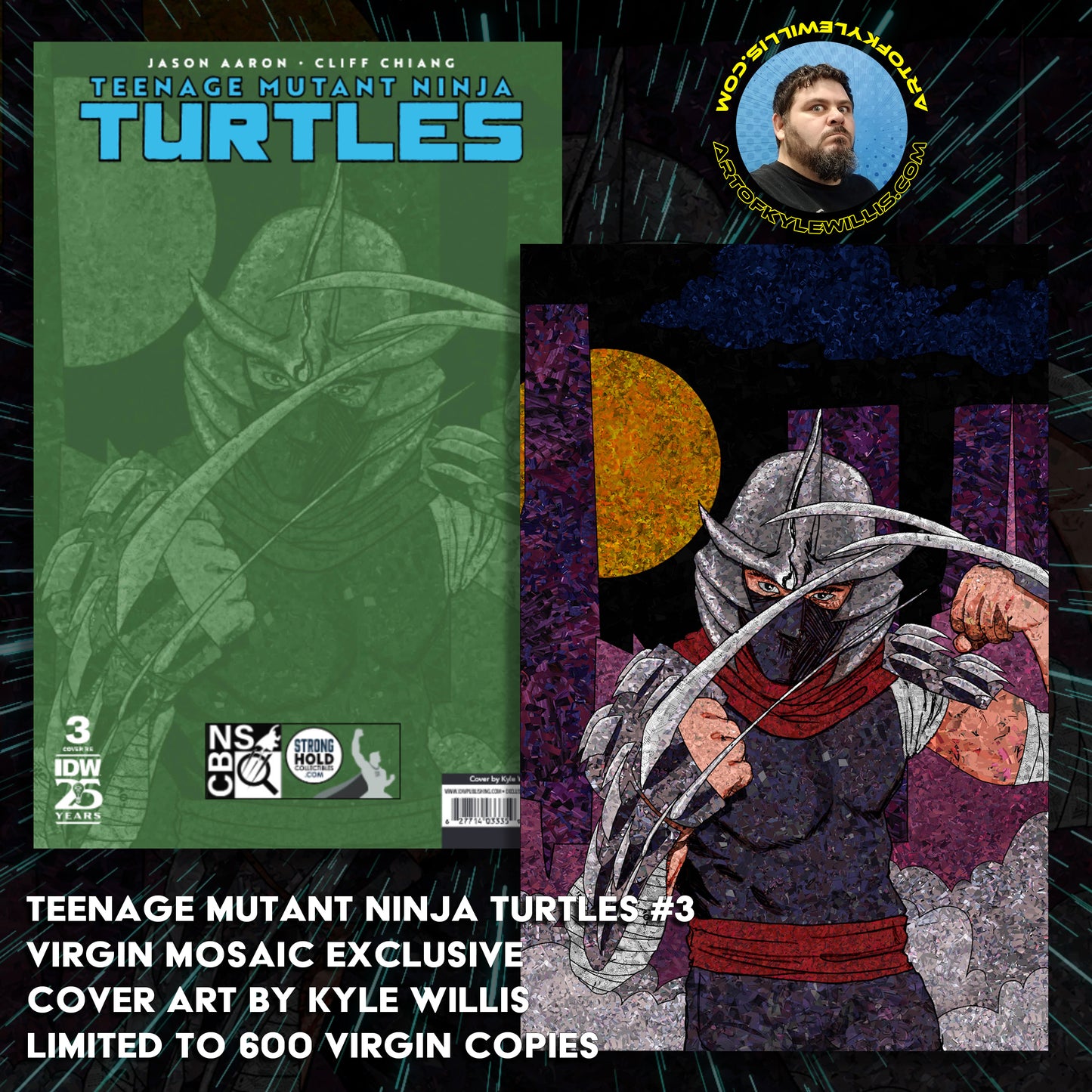 TMNT #3 Mosaic Virgin Exclusive