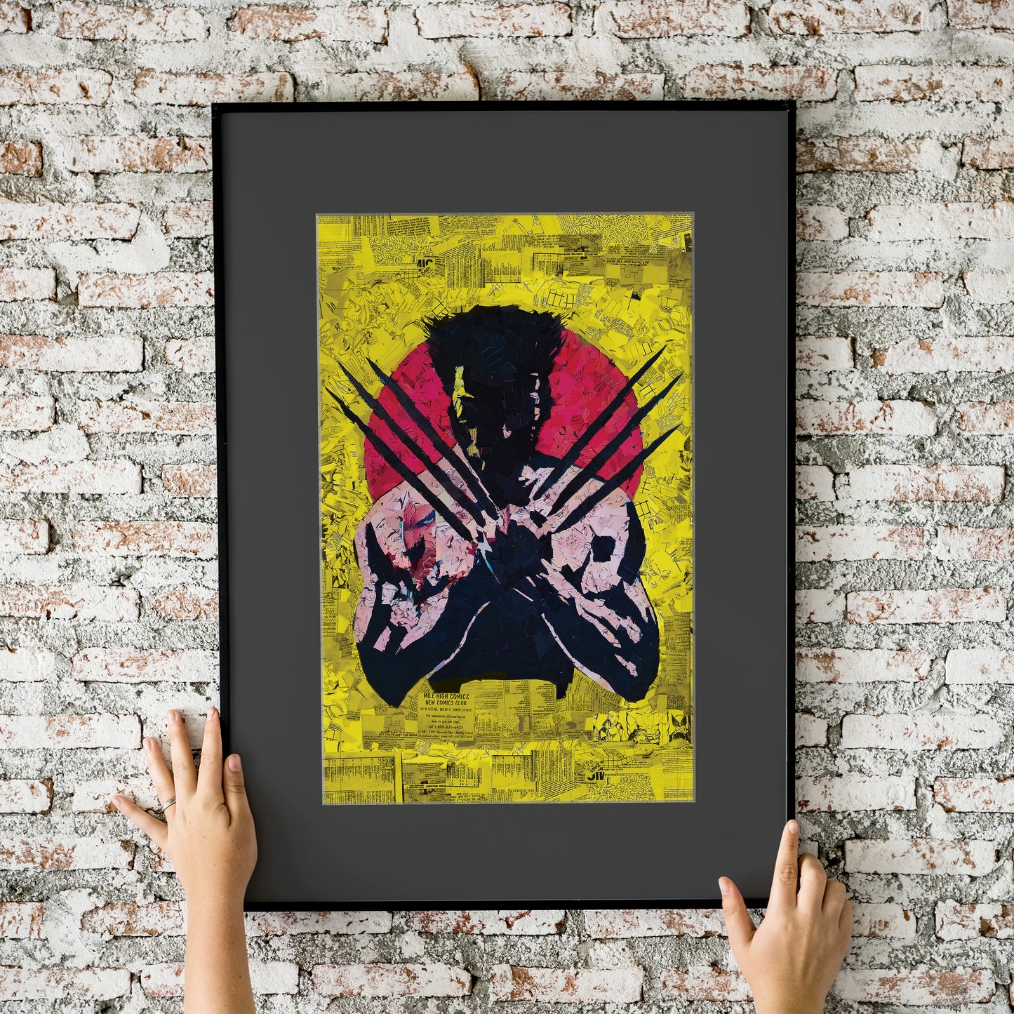 Wolverine I Mosaic 11x17 Fine Art Print