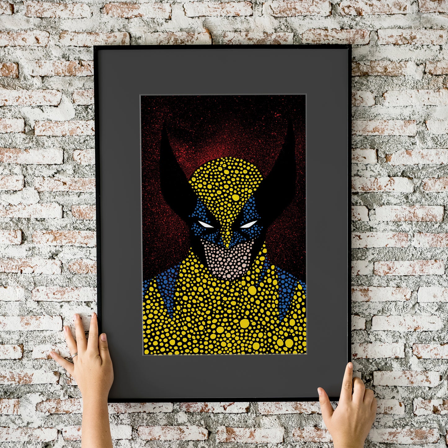 Wolverine Acid Drip 11x17 Fine Art Print