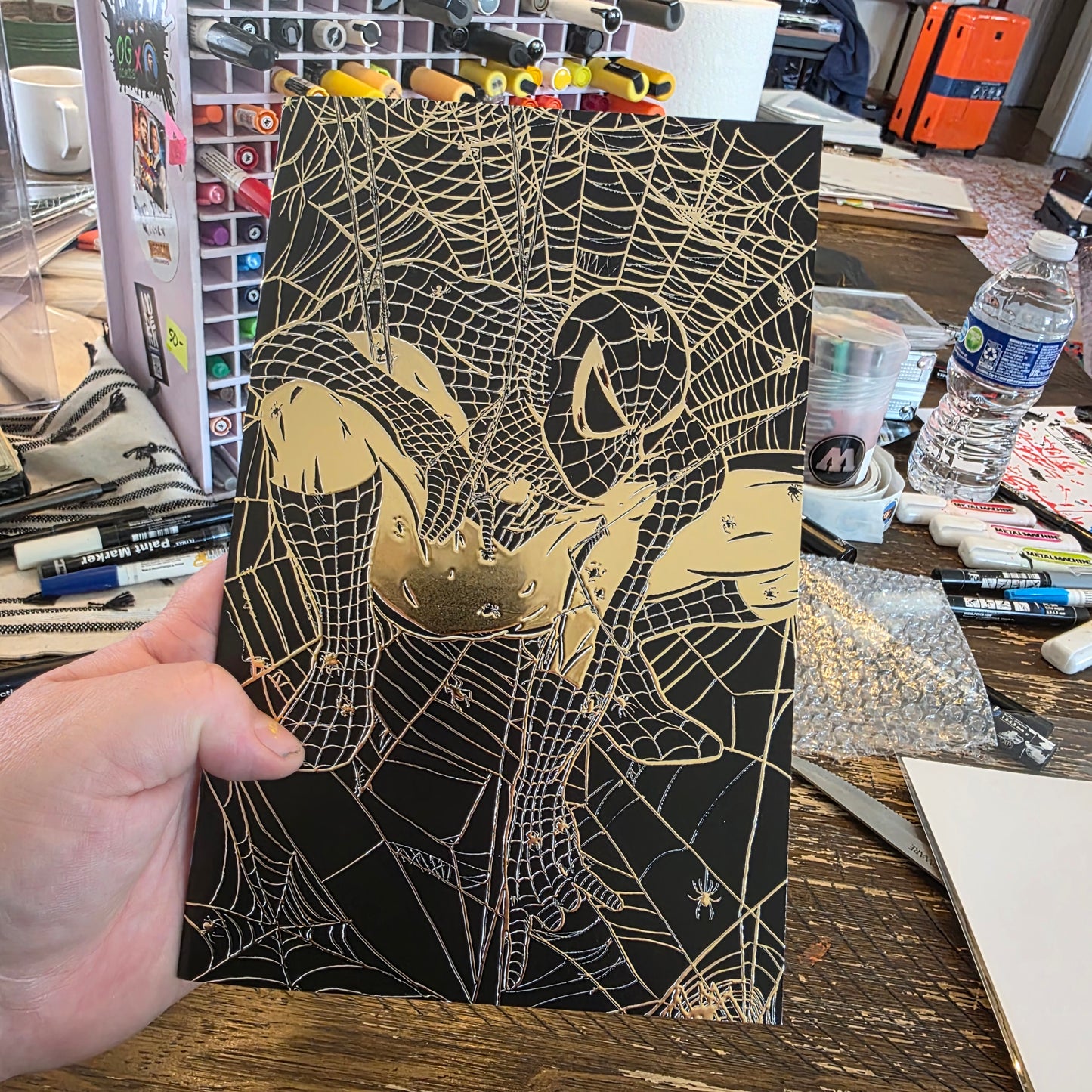 BEFORE AND AFTER - CROUCH POTATO SPOT FOIL LTD 25