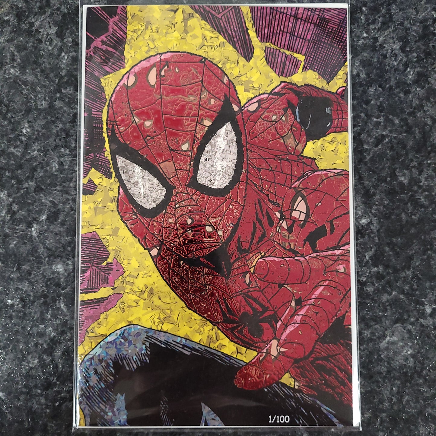 Mosaic Scrapbook - Web Coast Tour Edition Embossed Spot Foil LTD 100