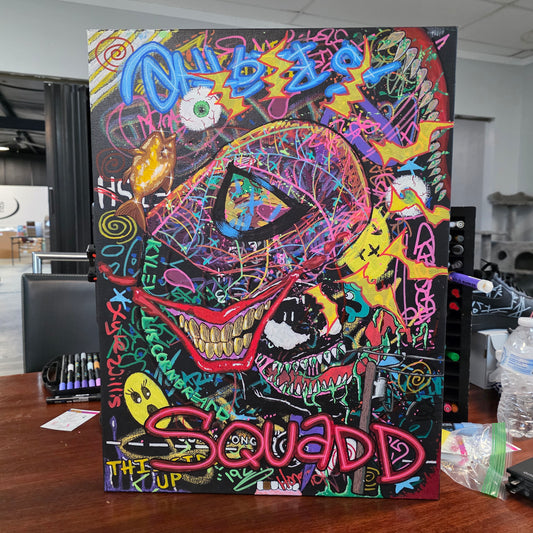 Kyle + Cornbreadd 18"x24" Acrylic Painting