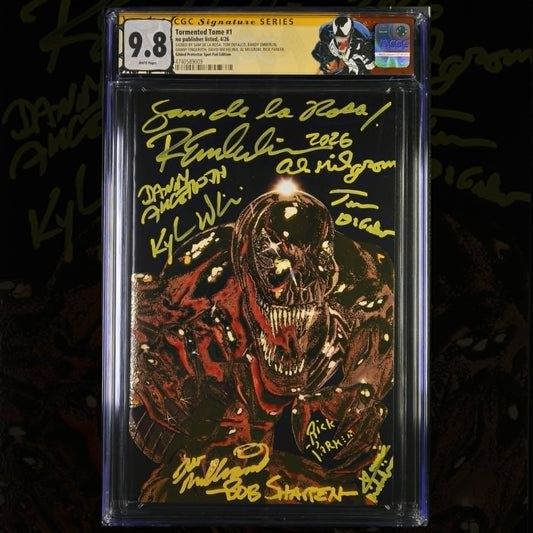 Tormented Tome #1 TEN (10) X Signed!
