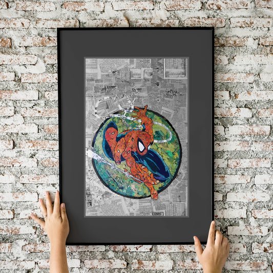 Spider-Man ASM 301 Mosaic 11x17 Art Print