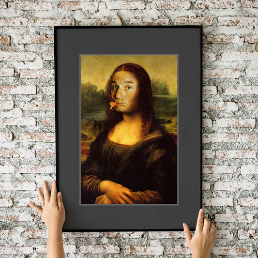 Bill Murray Mona Lisa Swedish Fish 11x17 Art Print