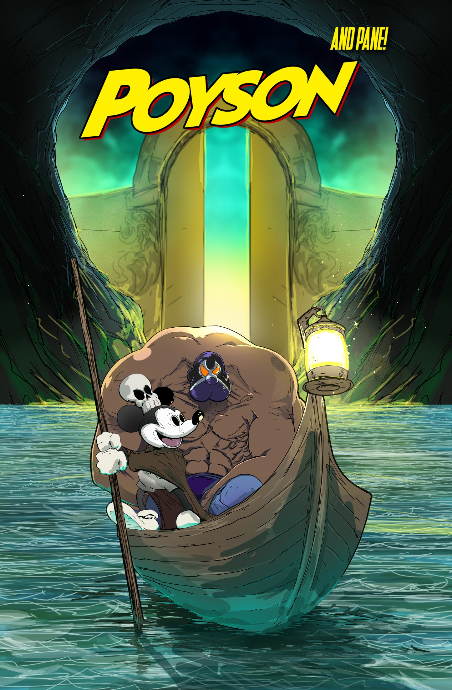 Poyson and Pane #1 - MJHiblen Cover A