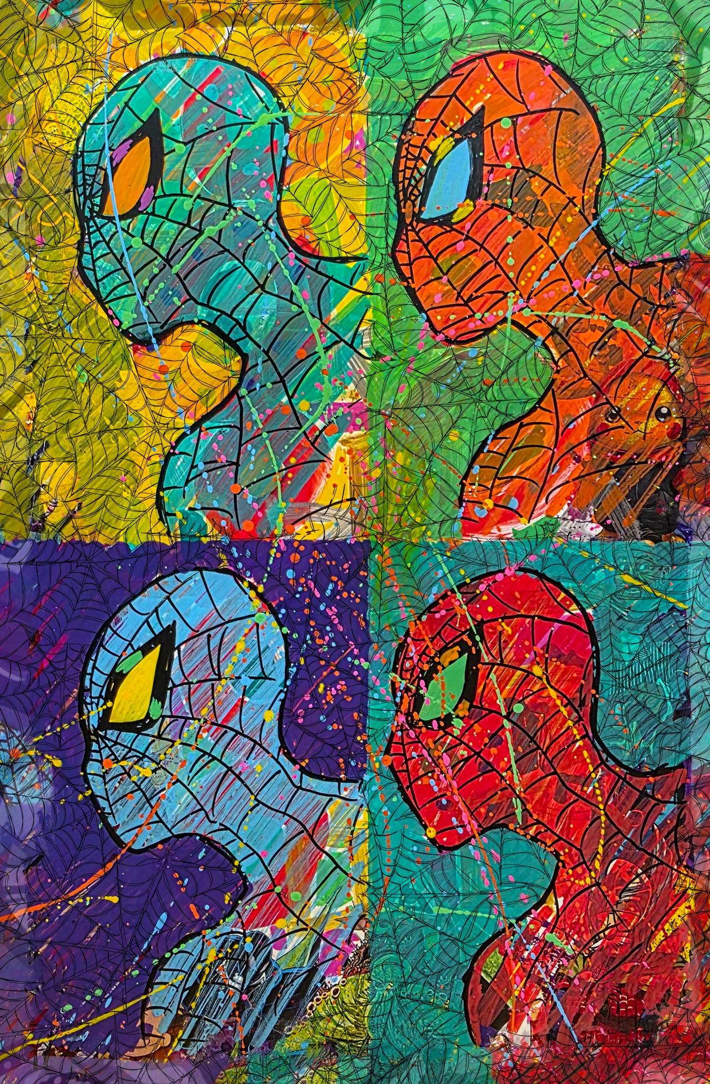 Paint Paradigm Warhol Style Embossed Spot Foil LTD 100