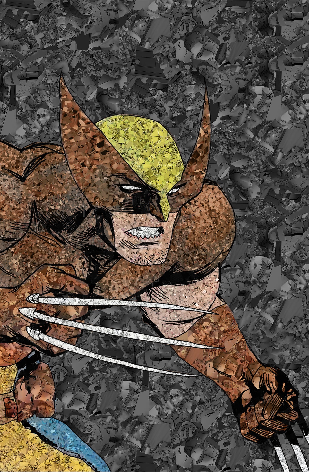 Mosaic Scrapbook #1 "Claws and Effect" - Kyle Willis STOW 4 Foil Edition LTD 50