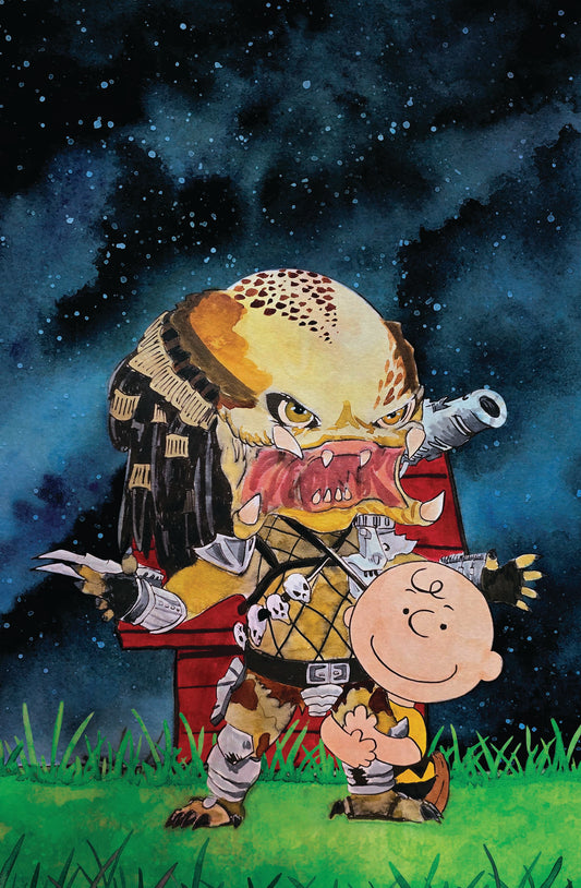 HORROR HANDBOOK PREDATOR VS CHARLIE BROWN