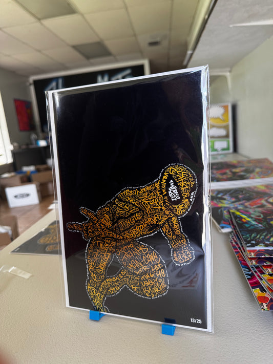Spider-Man Gold Card Stock Random Acts of Dopeness LTD 25