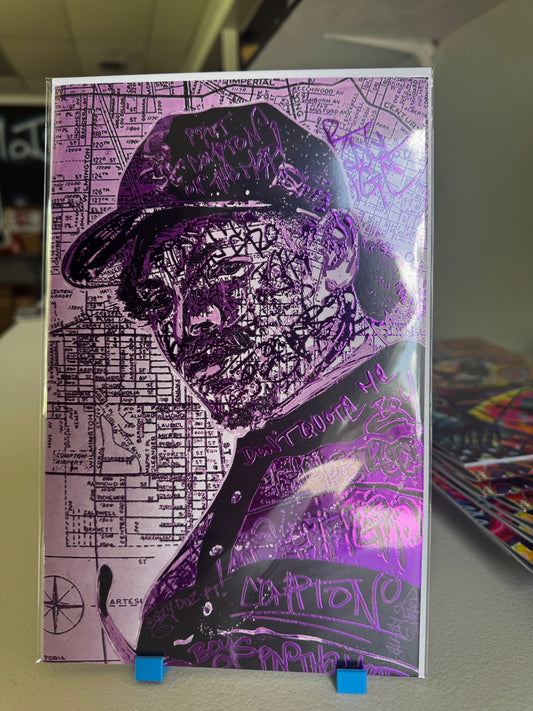 Subject: Location by Kyle Willis - Eazy-E Edition Purple Embossed Spot Foil LTD 25