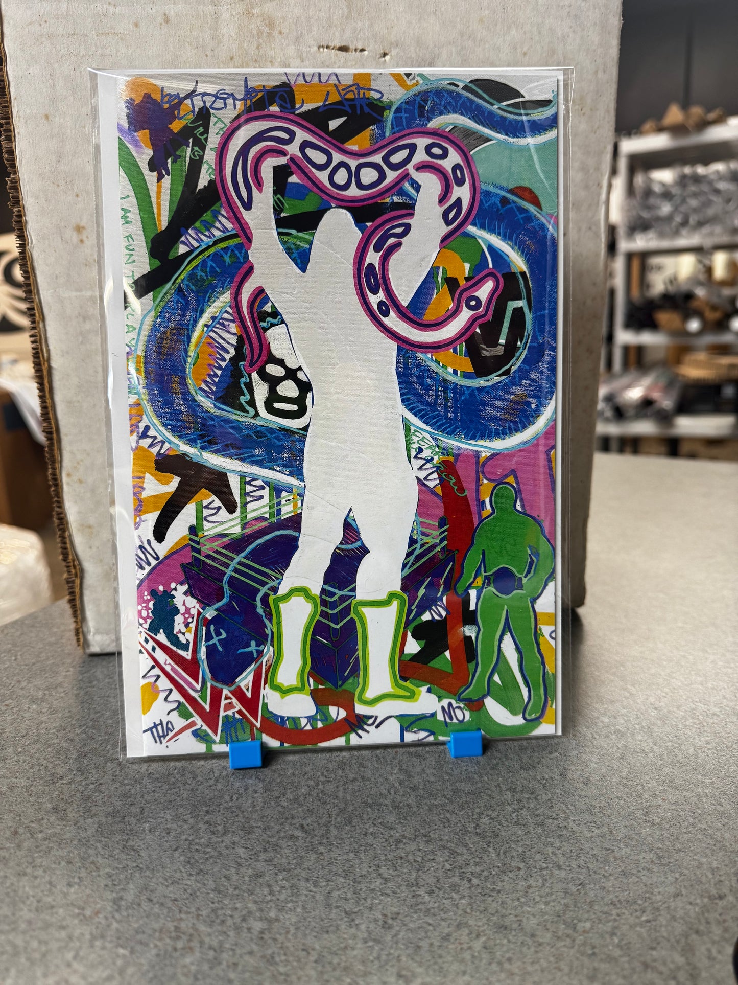 Monday Night Draw - Kyle Willis Exclusive Jake The Snake Negative Card Stock LTD 25