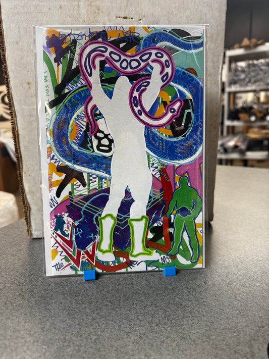 Monday Night Draw - Kyle Willis Exclusive Jake The Snake Negative Card Stock LTD 25