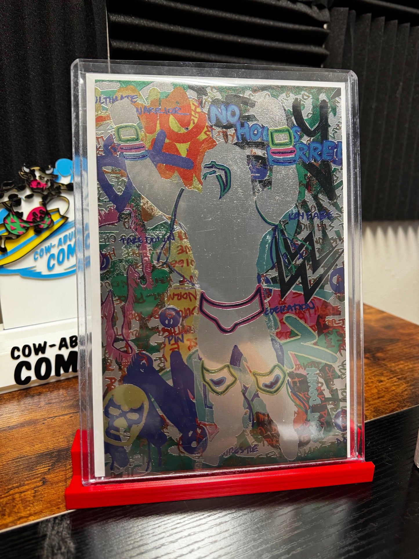 Monday Night Draw - Kyle Willis Exclusive ULTIMATE WARRIOR Textured Metal LTD 5
