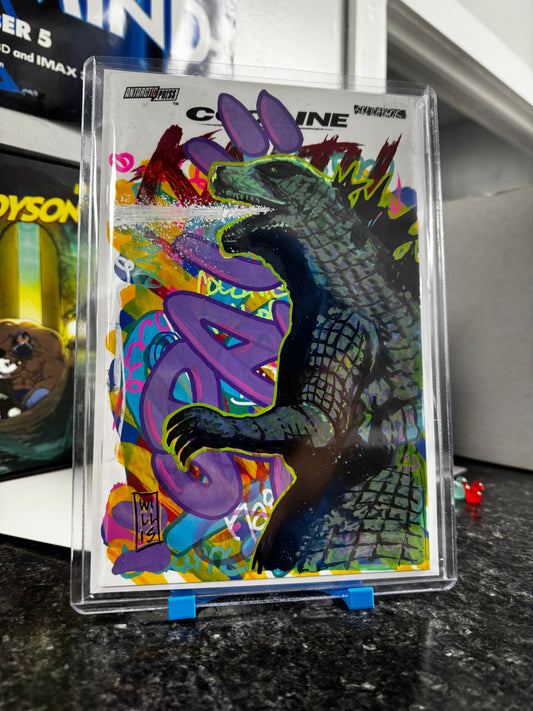 Cocaine Kaiju #1 | Kyle Willis Original Sketch Cover