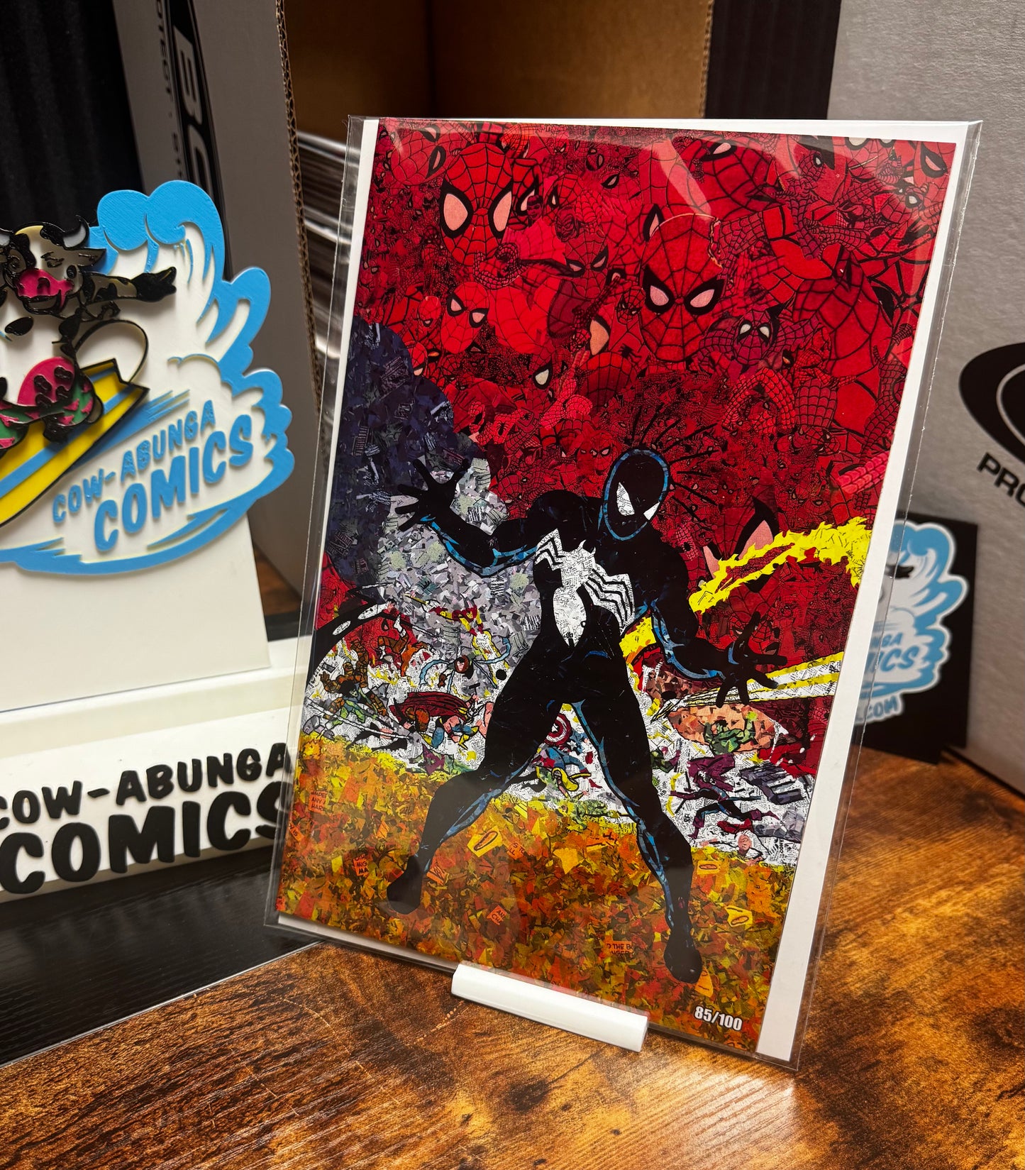Mosaic Scrapbook: Secret's Out! #1 - Kyle Willis STOW 4 LTD Spider-man
