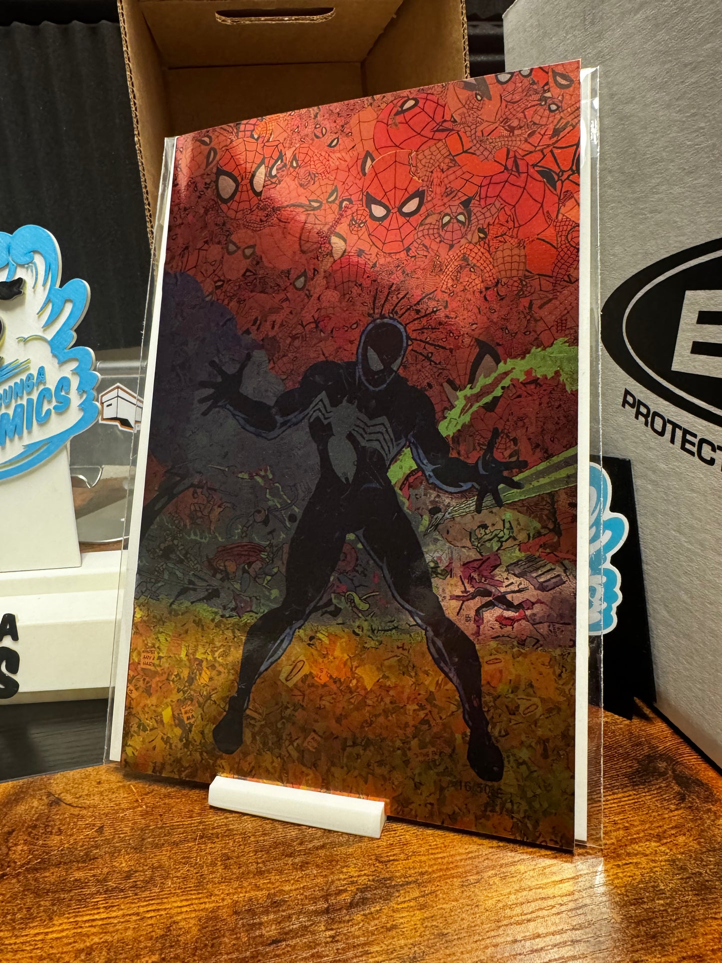 Mosaic Scrapbook: Secret's Out! #1 - Kyle Willis STOW 4 LTD Spider-man