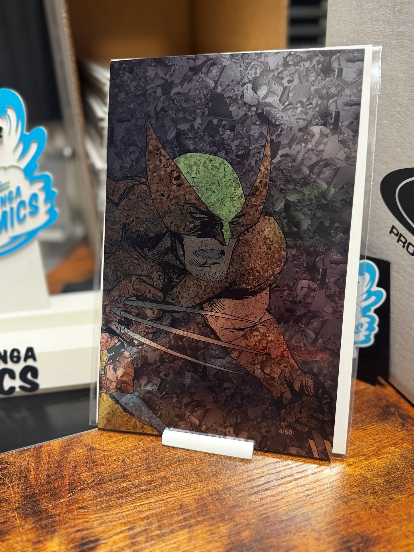 Mosaic Scrapbook #1 "Claws and Effect" - Kyle Willis STOW 4 Foil Edition LTD 50