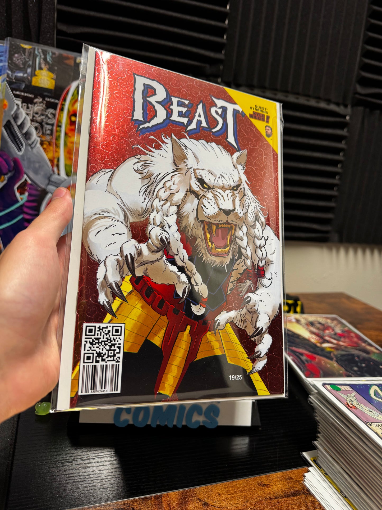 Before and After #1 Battle Protector Edition "Beast" Kyle Willis Ultracon LTD