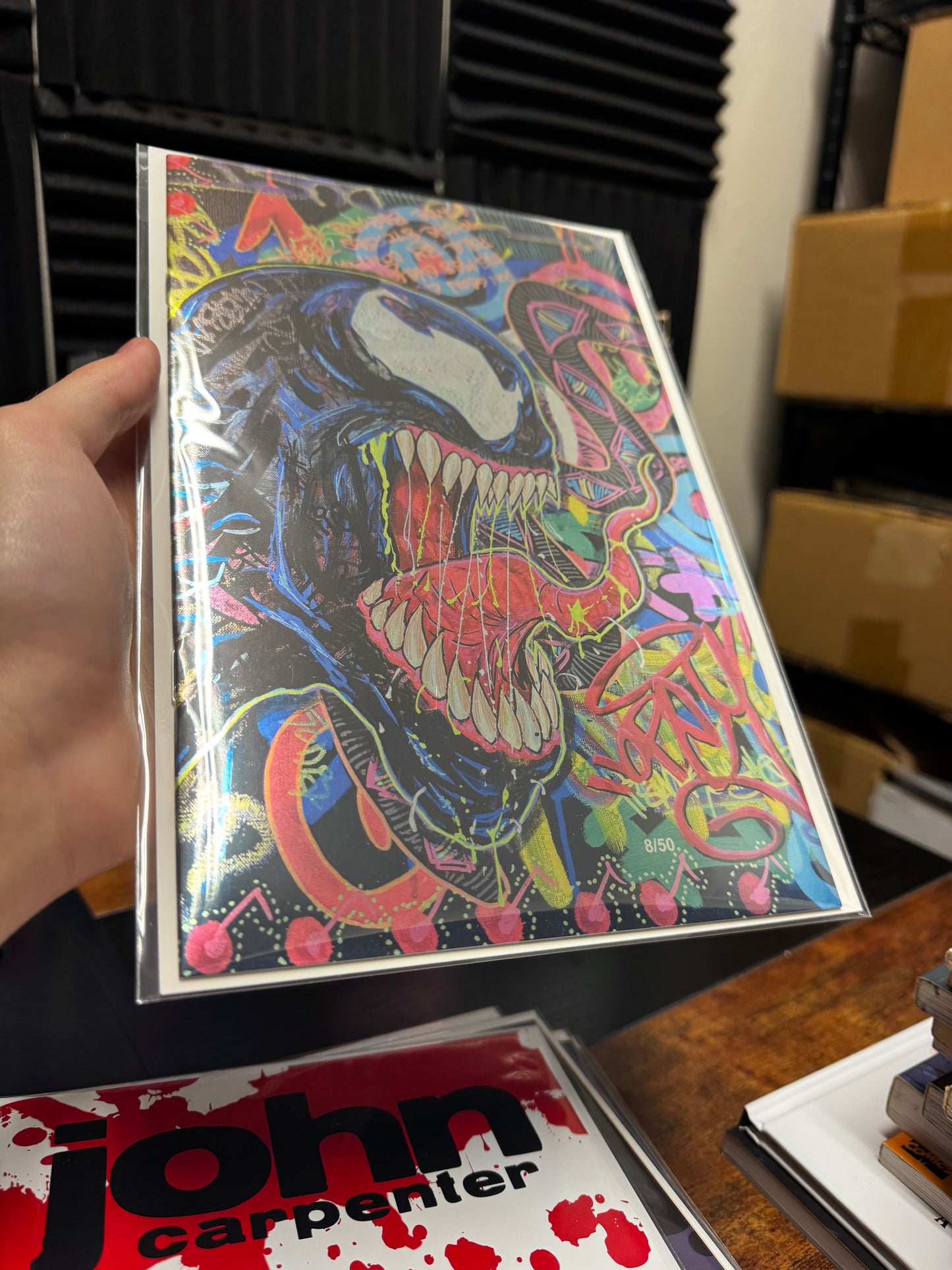 Dork Graffiti - Kyle Willis 'Slobberin' Time!' Foil LTD 50