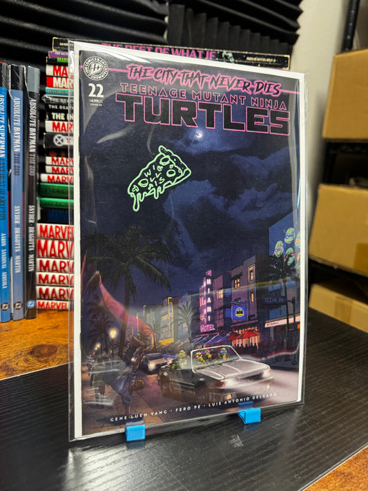 TMNT #22 Kyle Willis 1/1 Pizza in the Sky Remarque