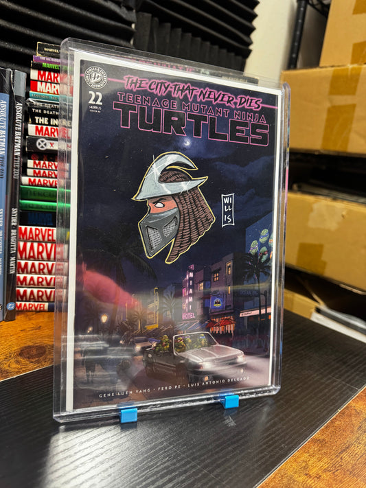 TMNT #22 Kyle Willis 1/1 hand painted Shredder Remarque