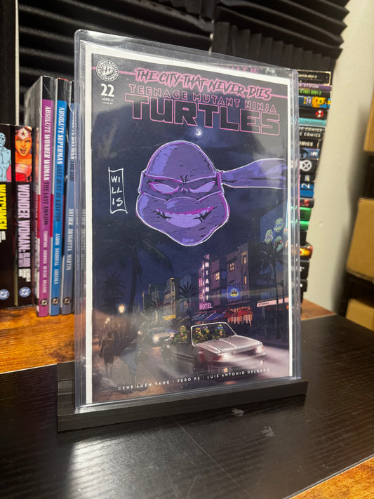 TMNT #22 Kyle Willis 1/1 Hand Painted Turtle Remarque