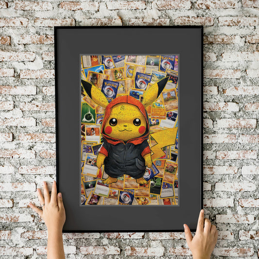 Pokémon Pikachu Collage 11x17 Art Print