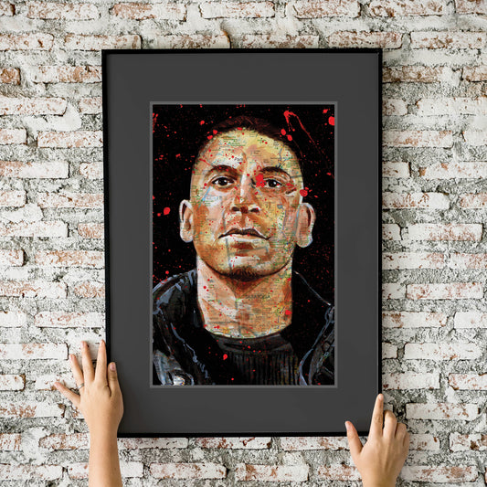 Punisher Atlas Series Painting 11x17 Art Print