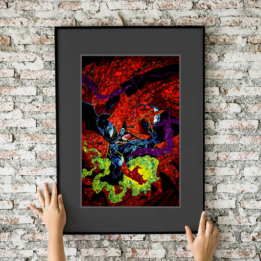 Spawn Mosaic A 11x17 Art Print