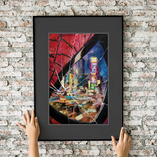 Spider-Man Eye on my City 11x17 Art Print
