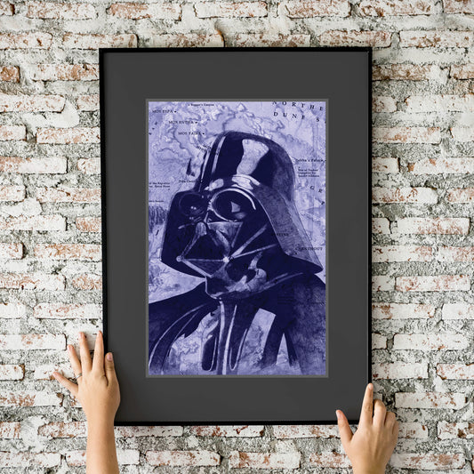 Star Wars Darth Vader Ballpoint Pen Atlas 11x17 Art Print