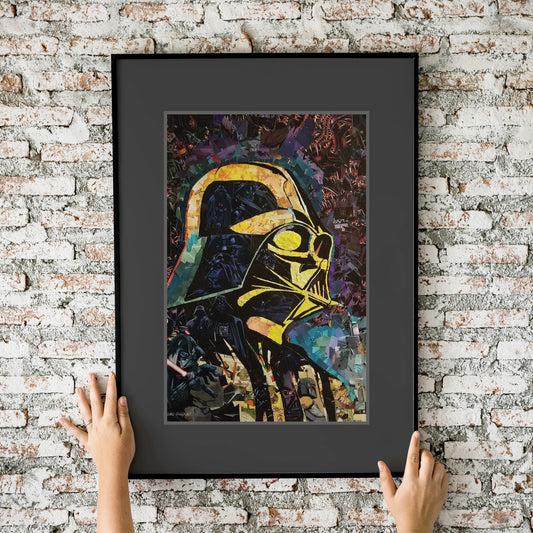 Star Wars Darth Vader Mosaic 11x17 Art Print
