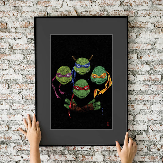 Teenage Mutant Ninja Turtles #1 Mosaic 11x17 Art Print